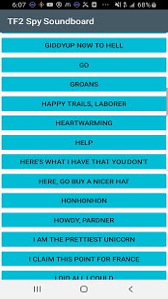 Image 0 for TF2 Spy Soundboard