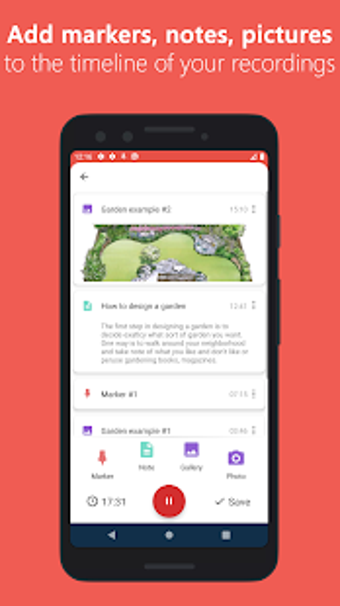 Imagen 2 para Voice Recorder with Photo…