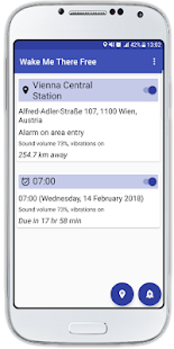 Image 1 for Wake Me There - GPS Alarm