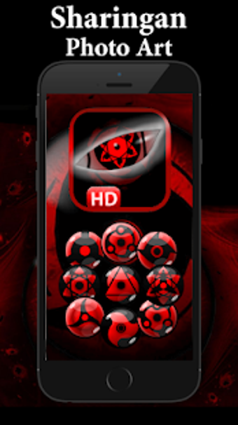 Image 0 for Sharingan Eye Sticker Art…