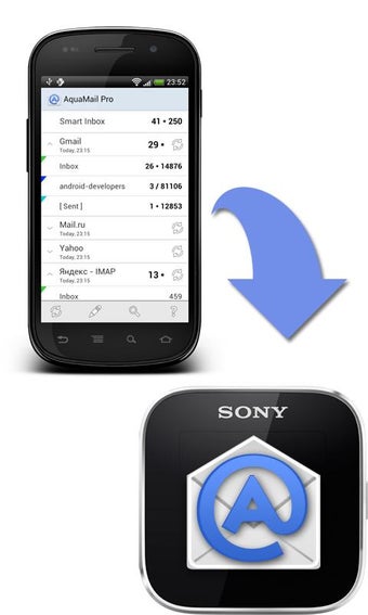 Imagen 1 para AquaMail SmartWatch Extra
