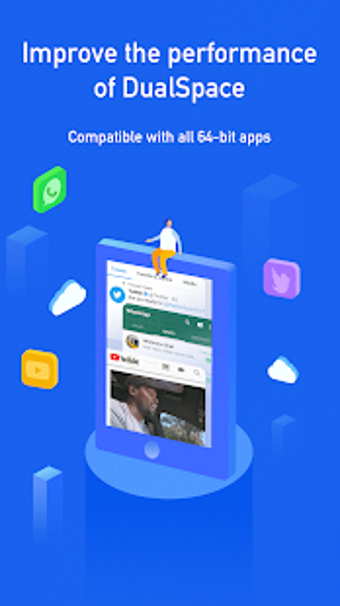 Image 0 for Dual Space Blue - 64Bit S…