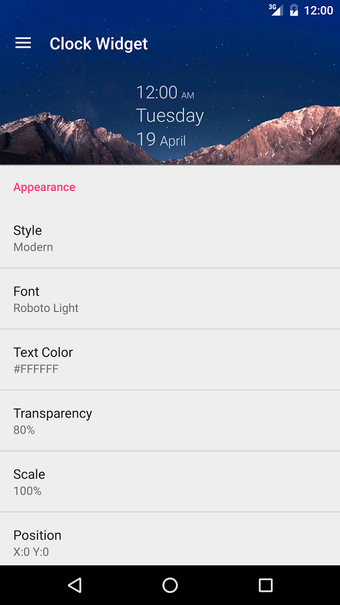 Imagen 0 para Clock Widget