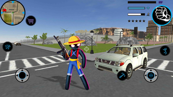 Image 1 for Stickman Rope Hero - Pira…