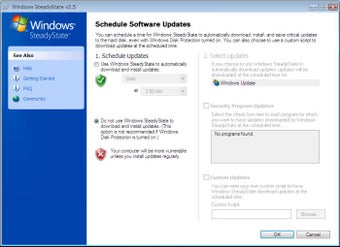 Imagen 0 para Windows SteadyState