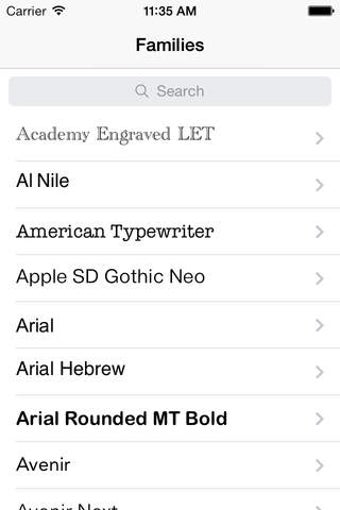 Image 0 for Font Locator
