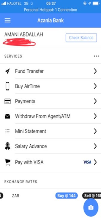Image 1 for AZANIA MOBILE BANKING APP