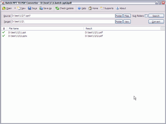 Image 0 for Batch PPT To PDF Converte…