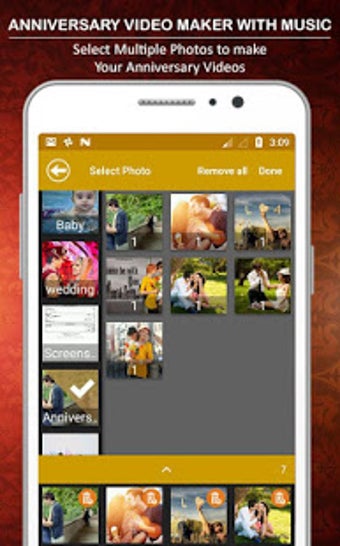 Image 1 for Anniversary Video Maker W…