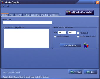 Image 0 for eBooks Compiler