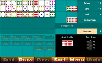 Image 1 for Mexican Train Dominoes 2