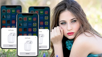 Image 1 for Podroid (Using Airpod pro…