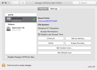 Image 2 for Paragon NTFS for Mac