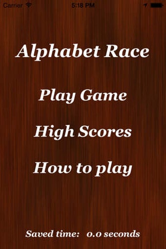 Image 0 for Alphabet Race