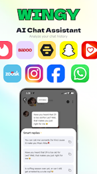 Image 0 for Wingy - Your AI Wingman