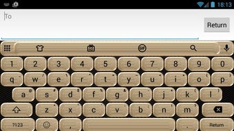 Imagen 0 para Glitter Gold Emoji Keyboa…
