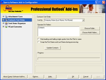Image 0 for Contacts Sort Order for O…