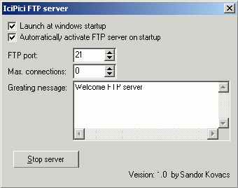 Imagen 0 para icipici FTP server