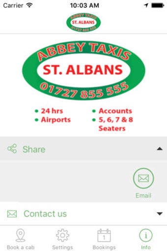 Imagen 0 para Abbey Taxis St Albans