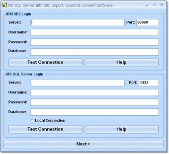 Image 0 for MS SQL Server IBM DB2 Imp…
