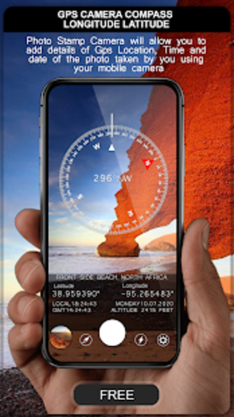 Image 1 for GPS Camera with latitude …
