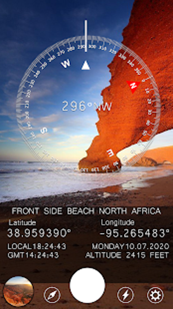 Imagen 3 para GPS Camera with latitude …