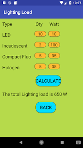 Imagen 2 para Electrical Load Calculato…