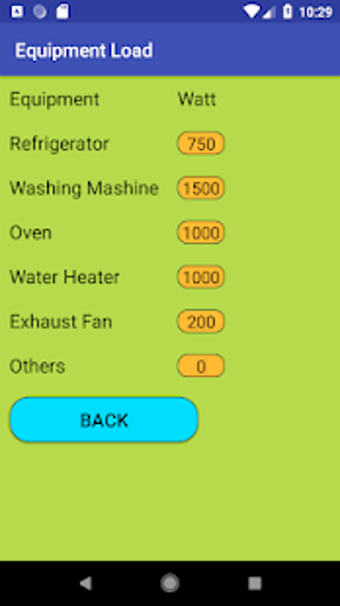 Imagen 3 para Electrical Load Calculato…