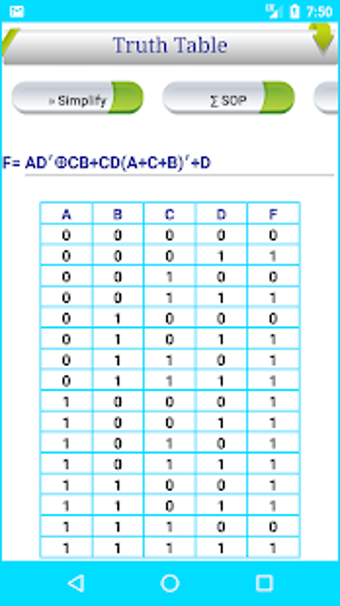 Imagen 0 para Boolean Calculator