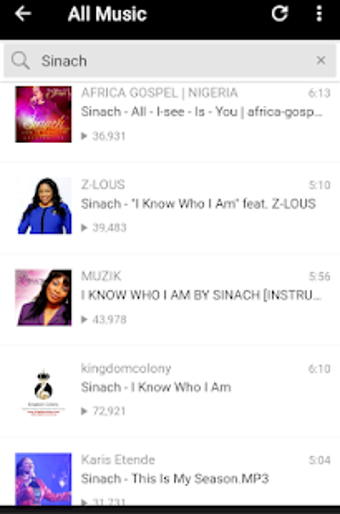 Imagen 0 para Sinach Music Free App