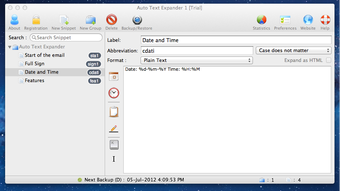 Image 1 for Auto Text Expander