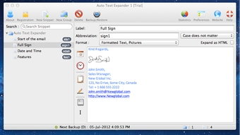 Image 3 for Auto Text Expander