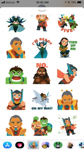 Image 2 for Marvel Stickers: Thor Rag…