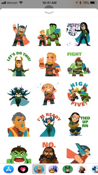 Image 1 for Marvel Stickers: Thor Rag…