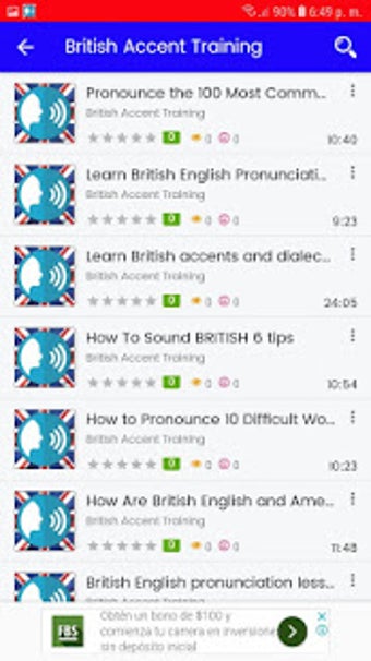 Imagen 2 para British Accent Training