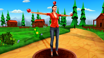 Imagen 2 para Apple Shooter Girl  3d Ar…