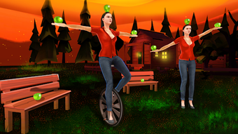 Imagen 0 para Apple Shooter Girl  3d Ar…