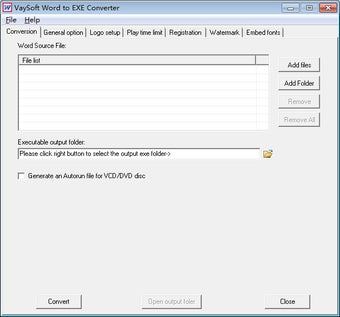 Image 0 for VaySoft Word to EXE Conve…