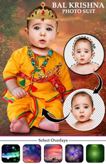 Image 1 for Krishna Photo Suit : Janm…