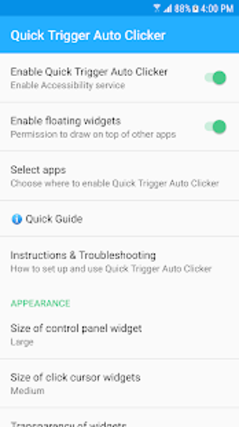 Imagen 2 para Quick Trigger Auto Clicke…