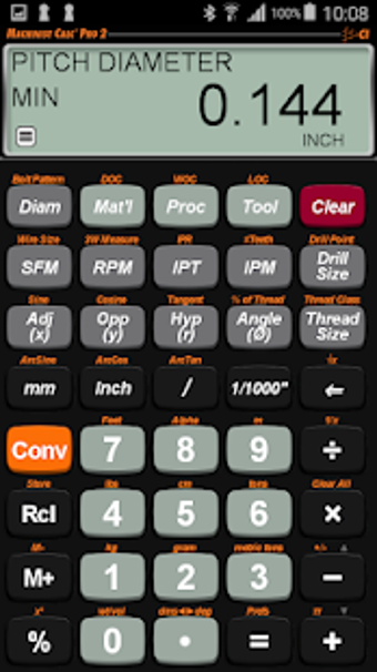 Image 0 for Machinist Calc Pro 2