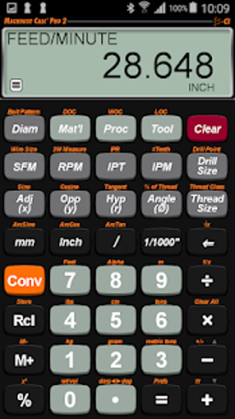 Image 2 for Machinist Calc Pro 2