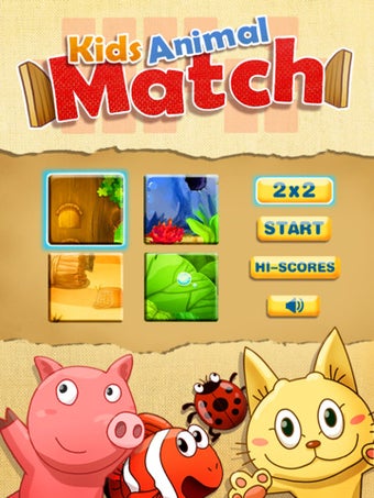 Image 0 for Kids Animal Match HD