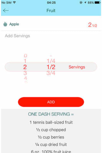 Image 1 for DASH Diet Food Tracker
