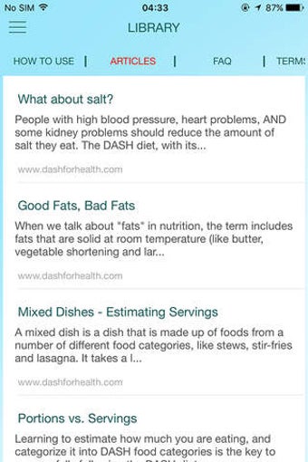 Image 2 for DASH Diet Food Tracker