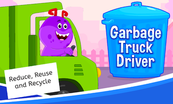 Imagen 2 para Garbage Truck Games for K…