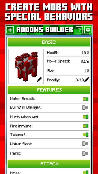 Imagen 1 para Addons Builder for Minecr…