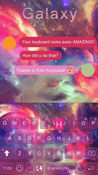 Imagen 0 para Galaxy Kika Keyboard them…