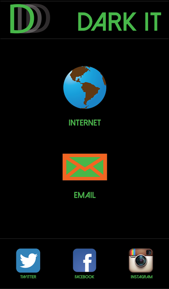 Image 0 for Dark it Browser