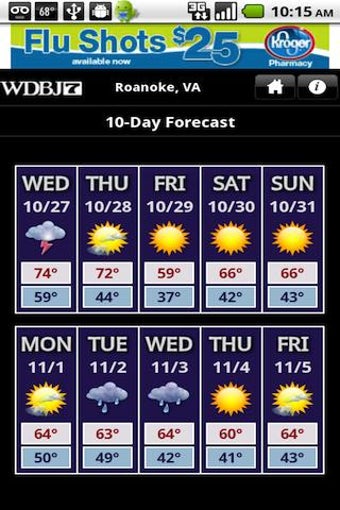 Imagen 1 para wdbj7weather